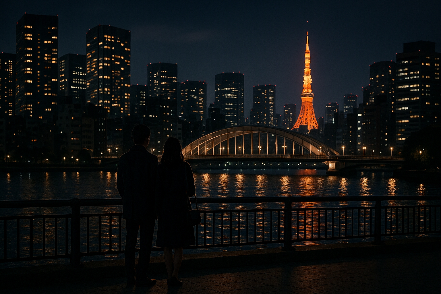 冬の夜景
