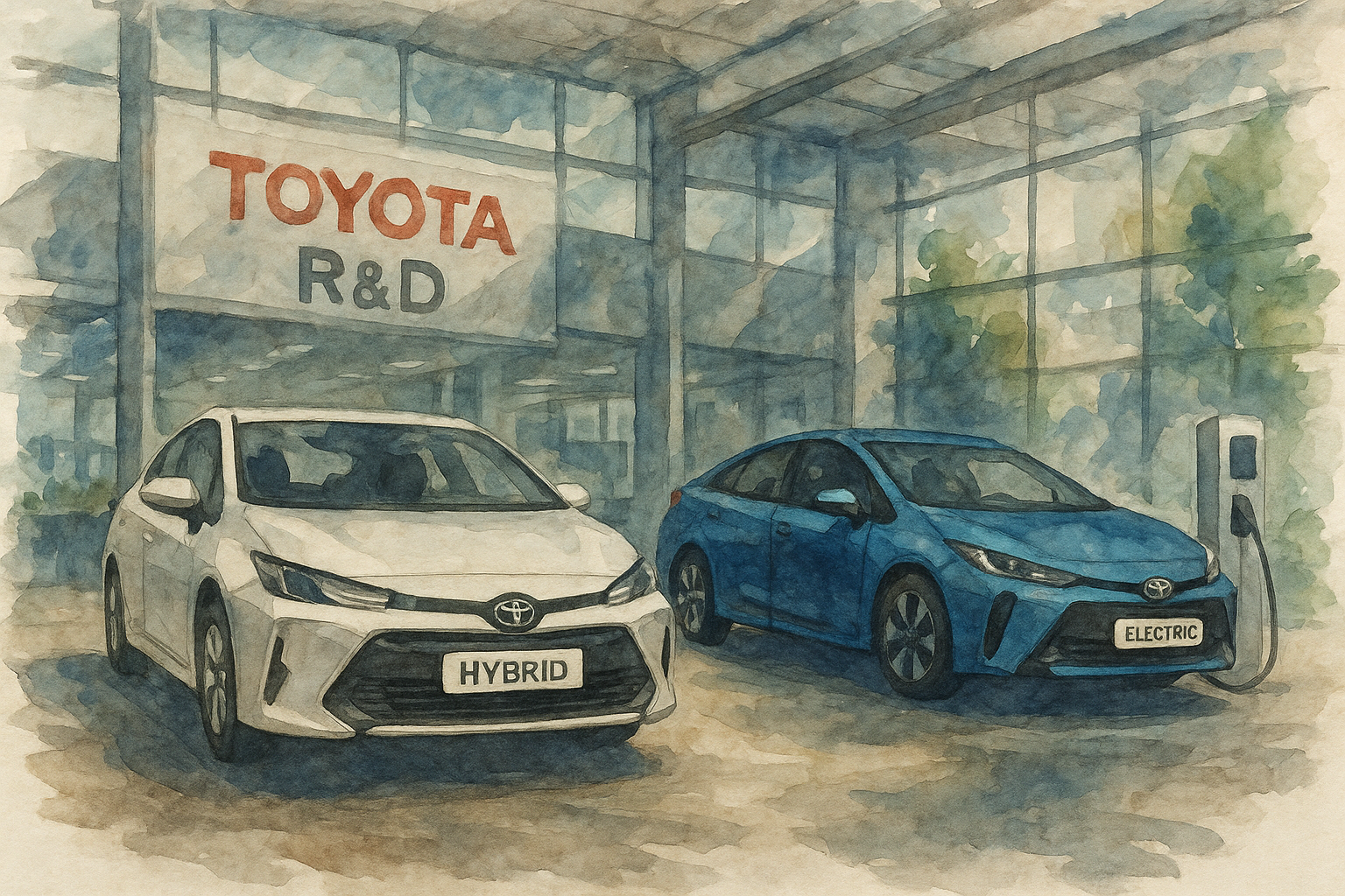 トヨタ研究施設画像