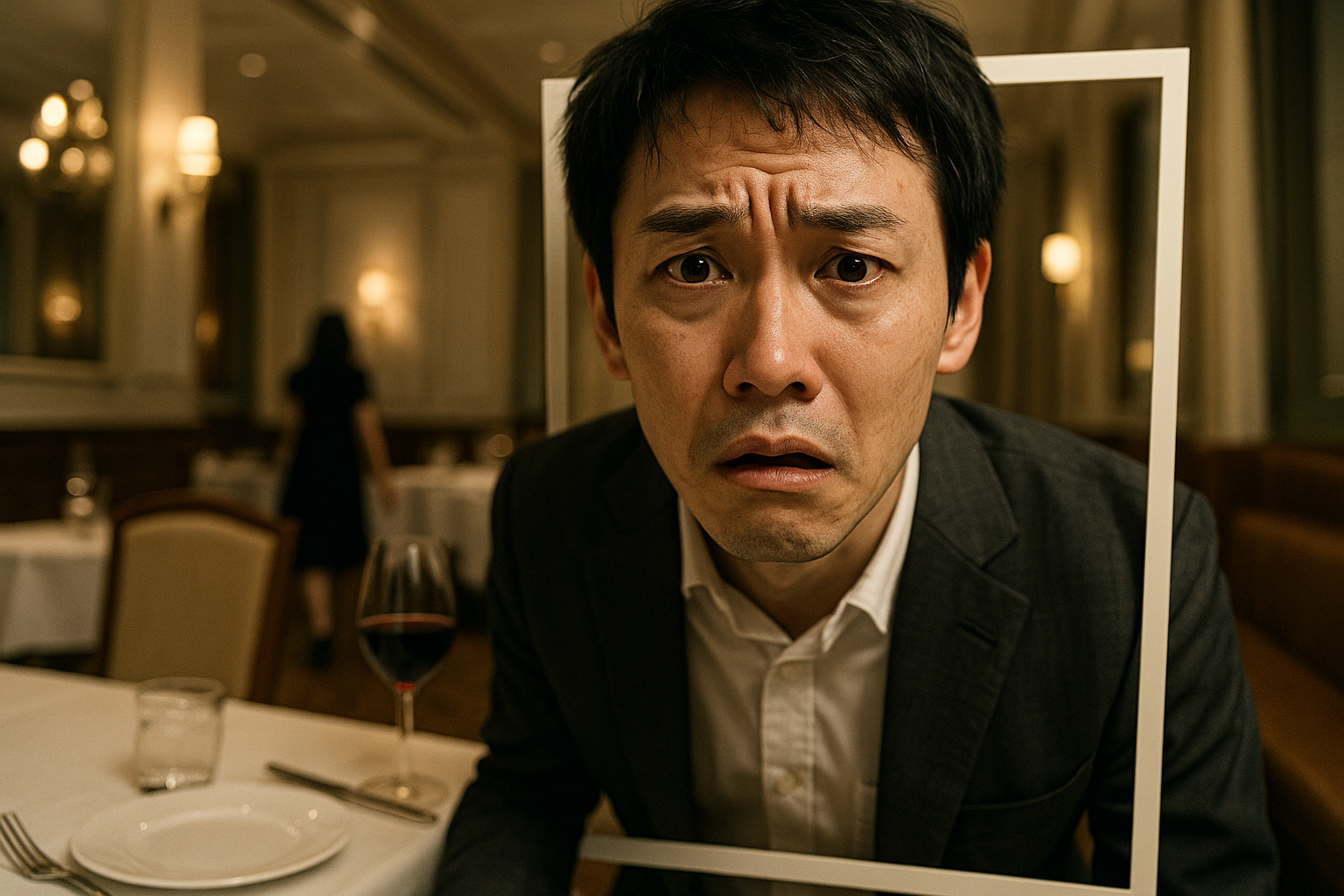 初デートで失敗する男性