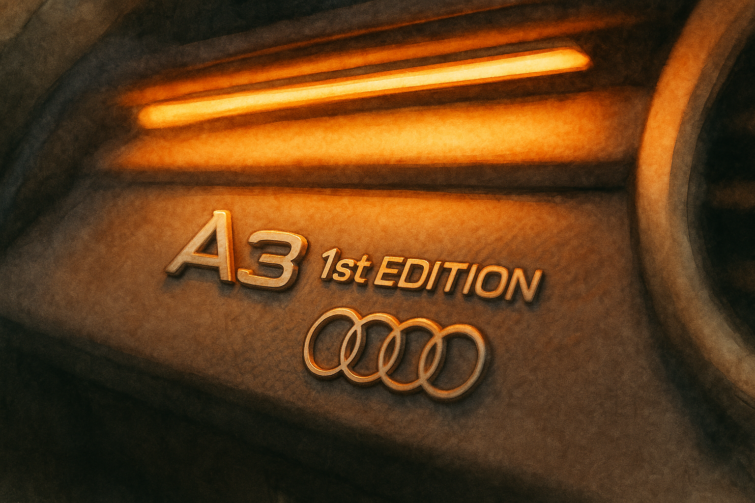 1stエディションの特別なバッジと内装