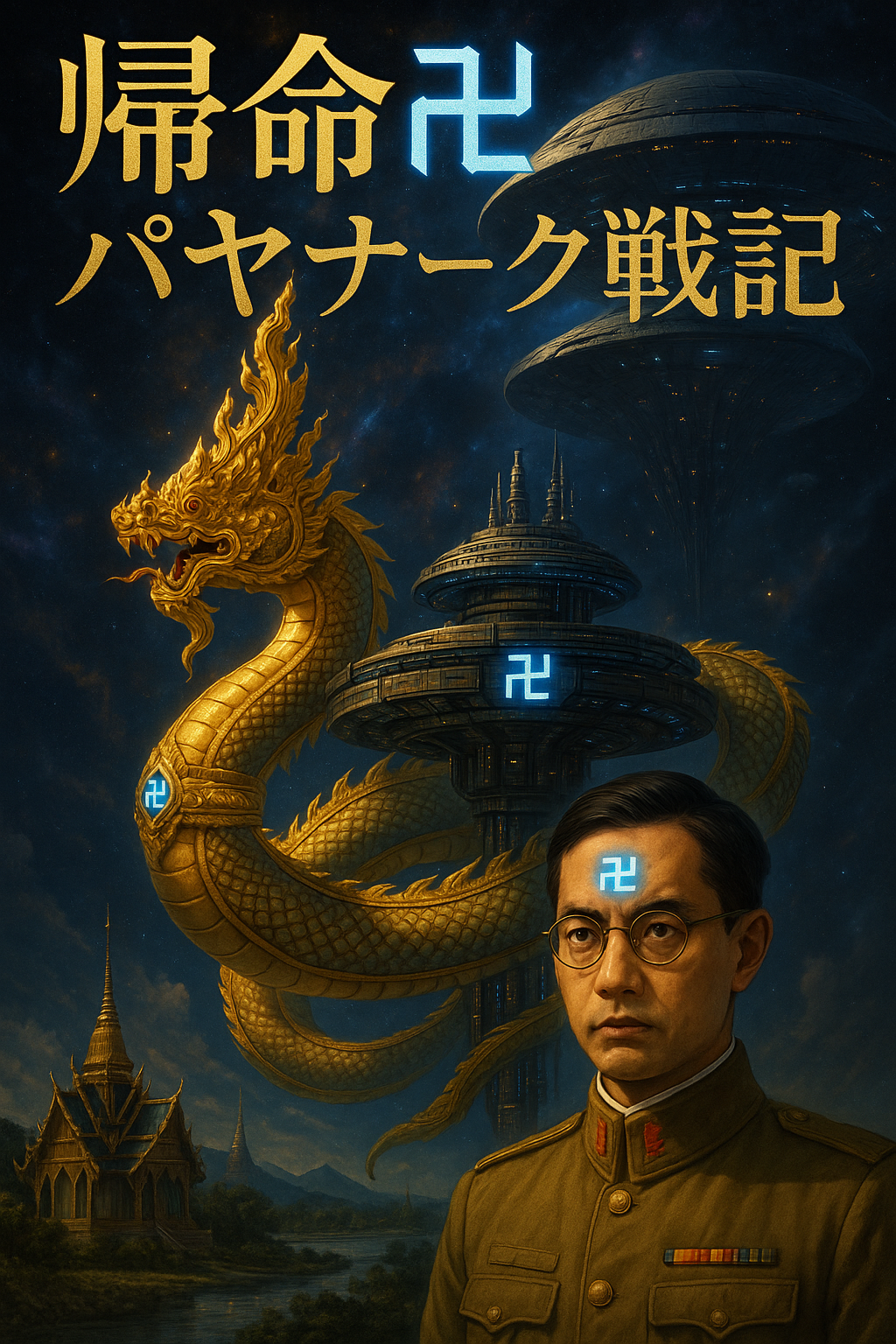 帰命卍パヤナーク戦記 表紙
