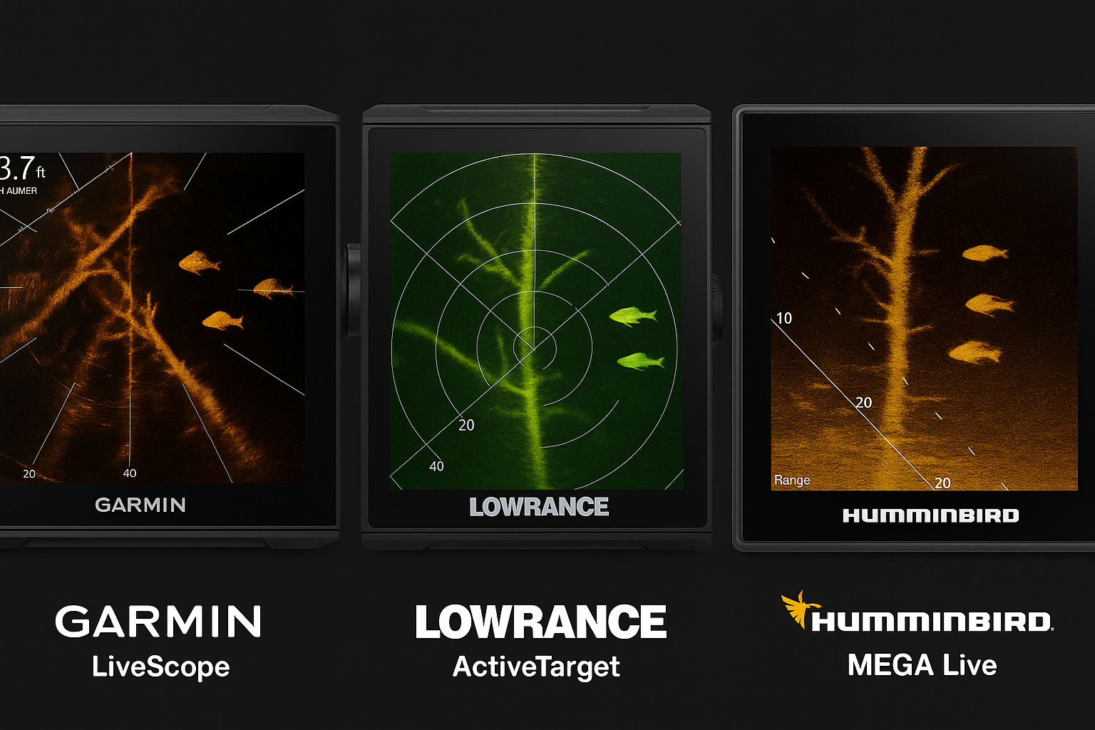 Forward-facing sonar comparison