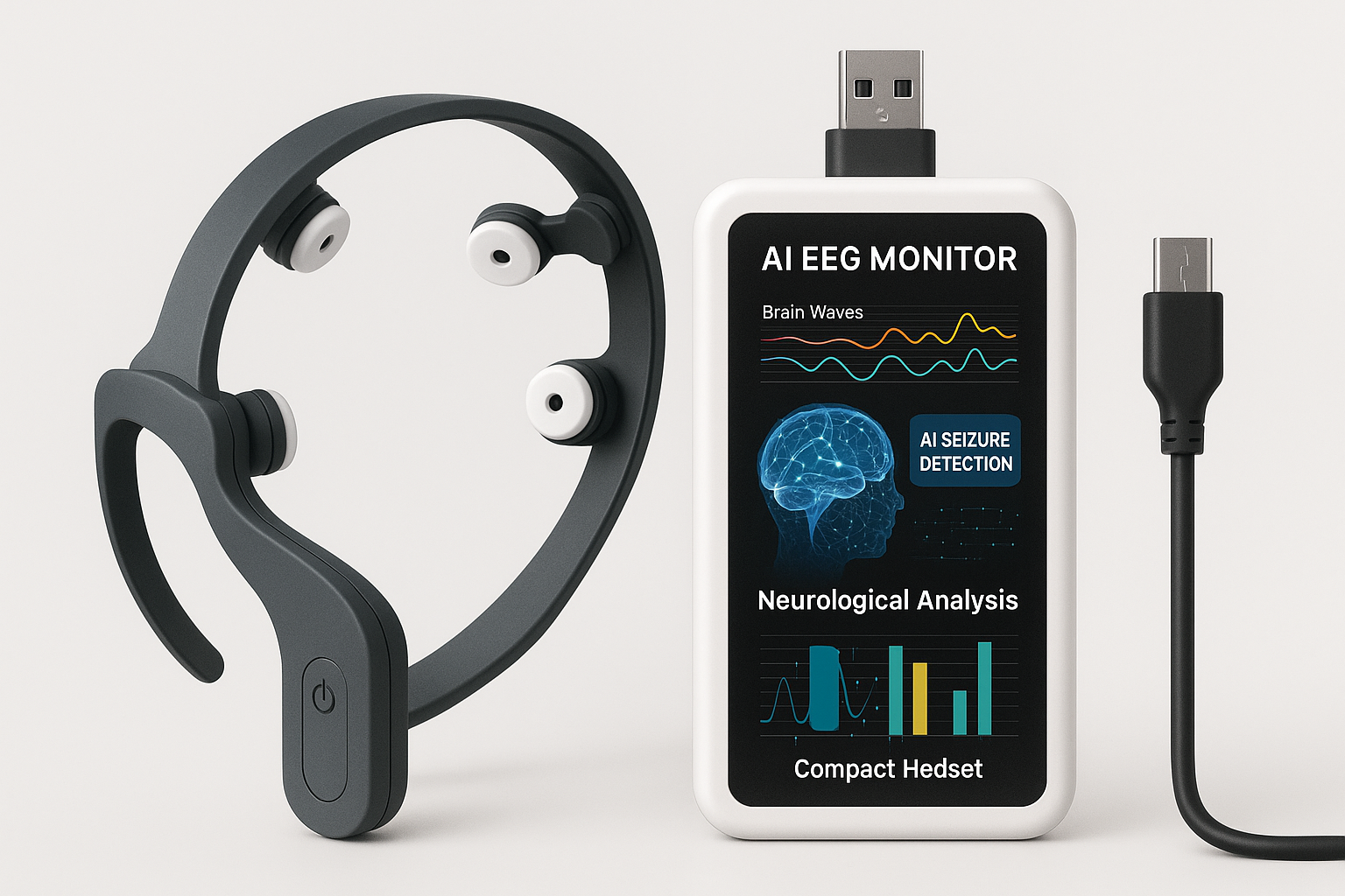 Portable AI EEG Monitor