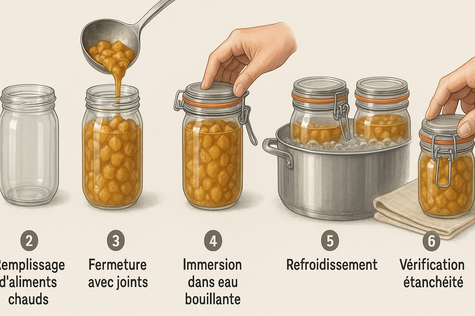 PROCESSUS DE STÉRILISATION EN 6 ÉTAPES