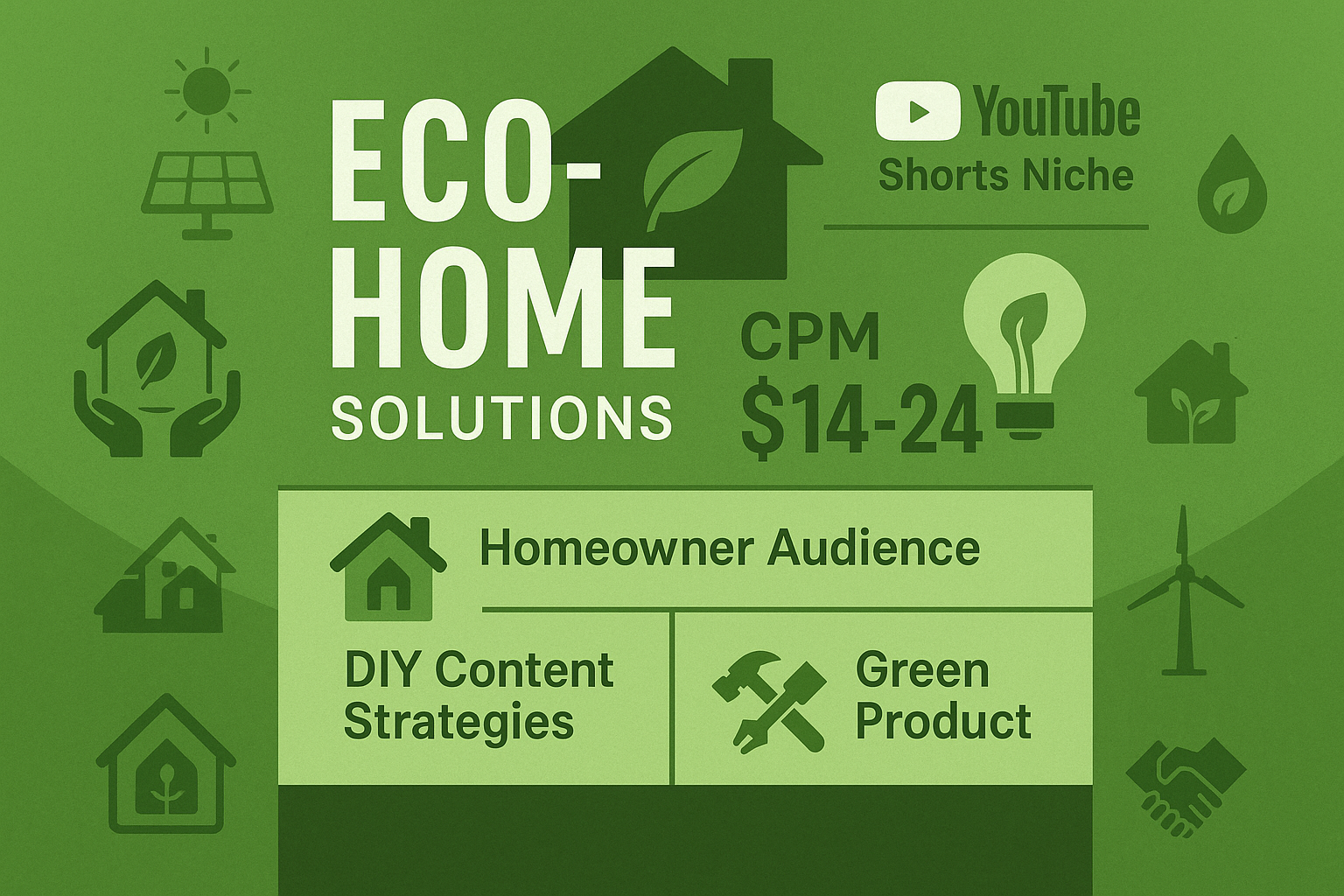 Eco-Home Solutions Infographic