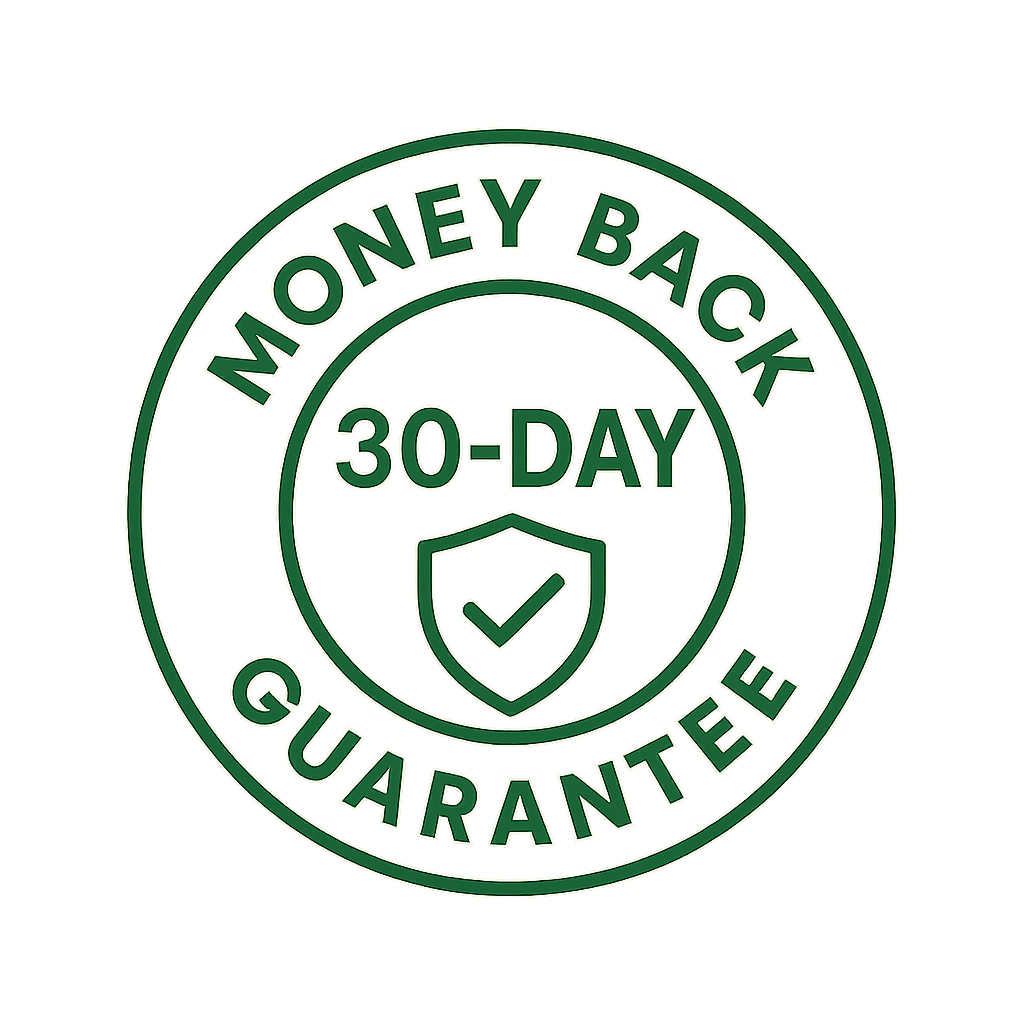 30-Day Money Back Guarantee