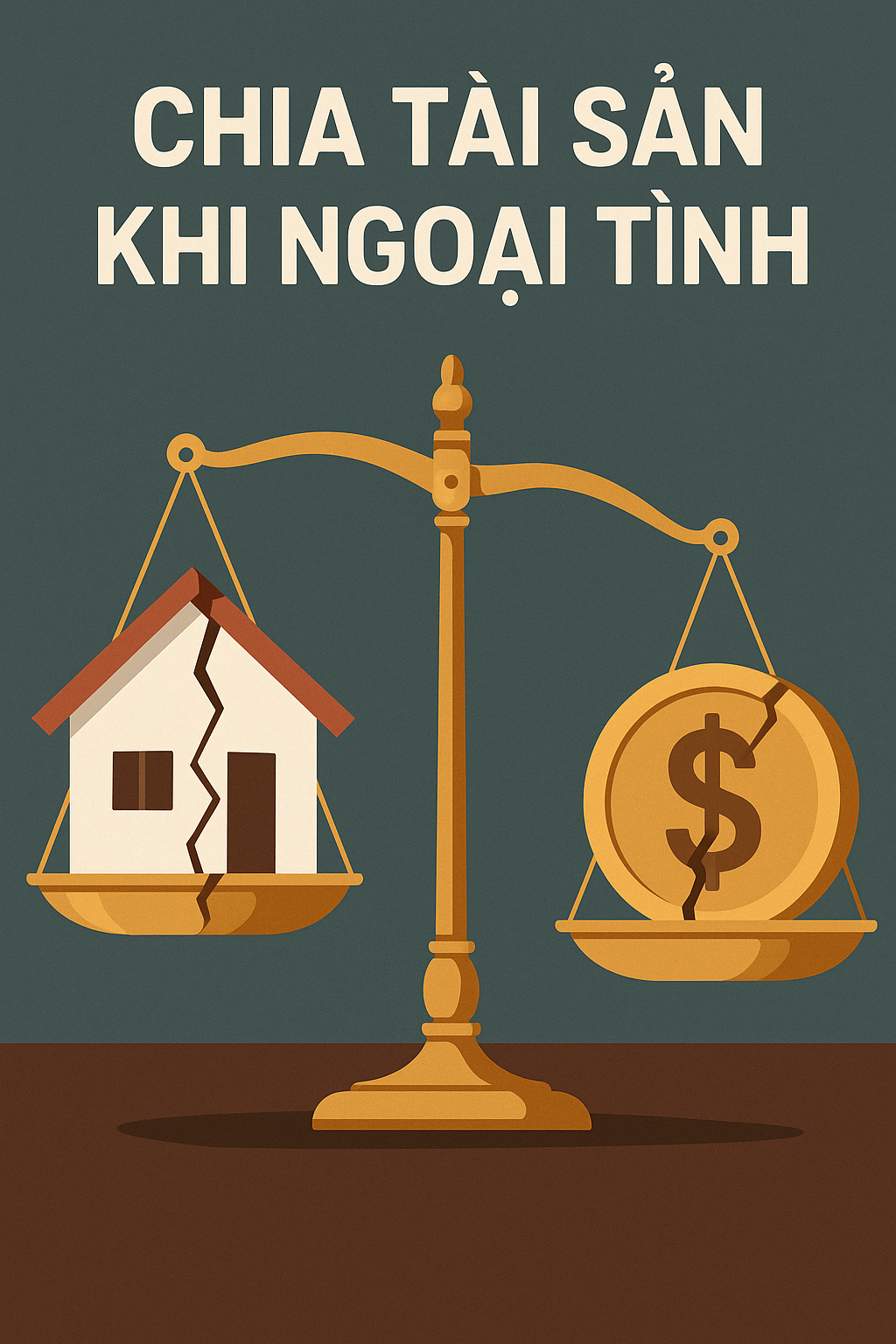 Chia tài sản khi ngoại tình
