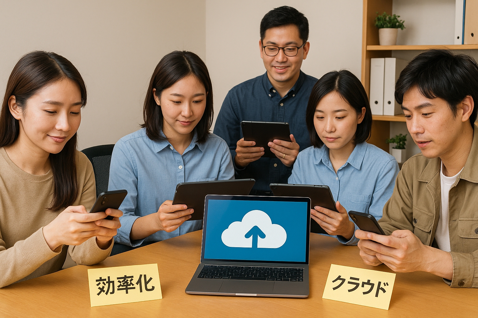 小規模企業の業務効率化イメージ