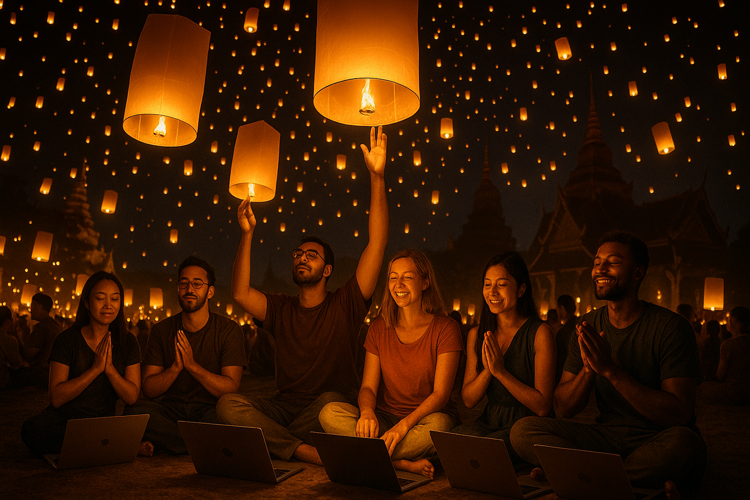 Yi Peng Lantern Festival