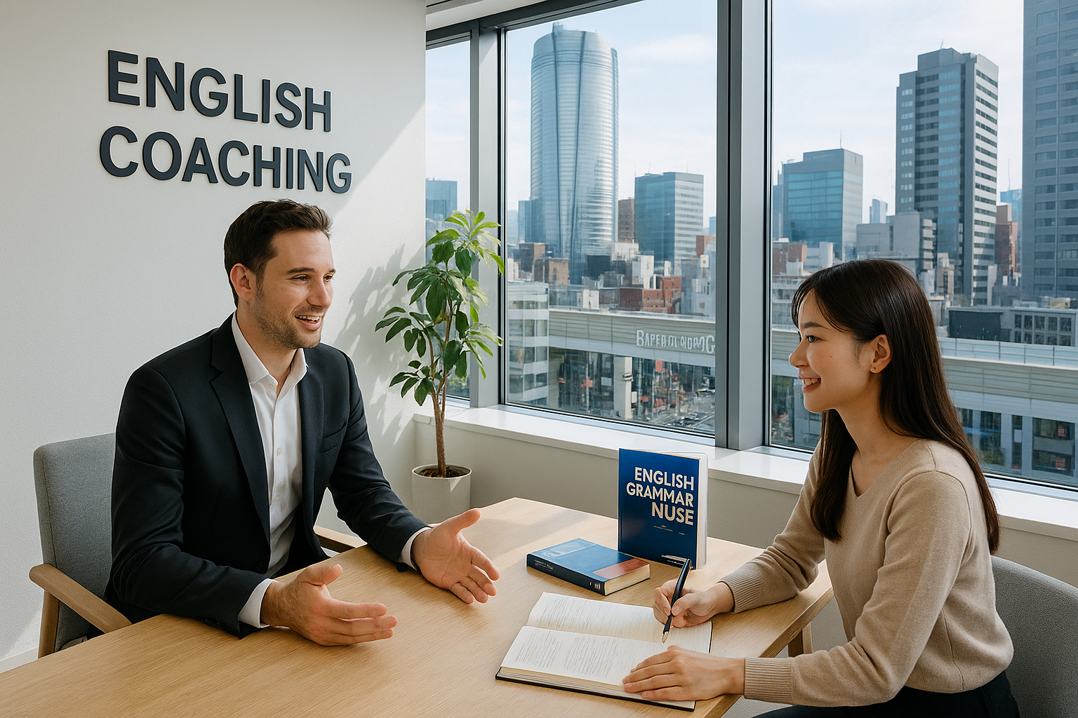 英語コーチング教室の雰囲気