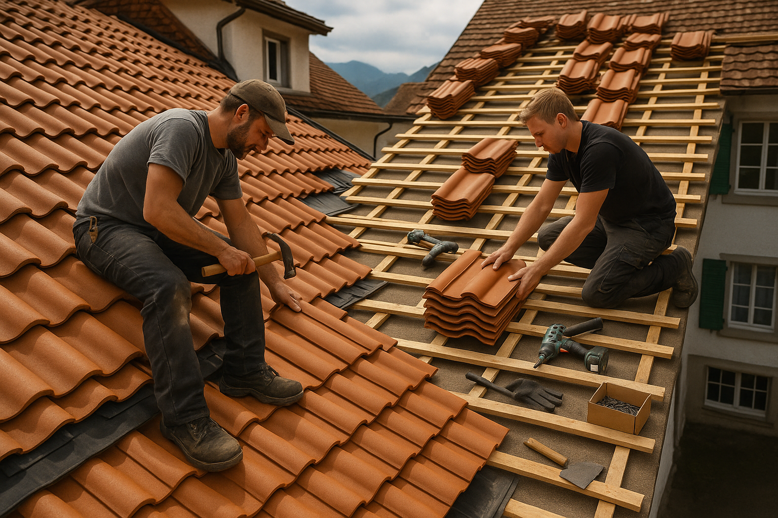 rénovation toiture nyon, rénovation toiture nettoyage, toiture nettoyage toiture, rénovation toiture nettoyage, réparation, couverture, isolation, charpente, zinguerie, étanchéité, tuiles, ardoise, entretien, remplacement, matériaux, devis, professionnel, construction, bardage, faîtage, gouttières, sous-toiture, Tuiles en terre cuite