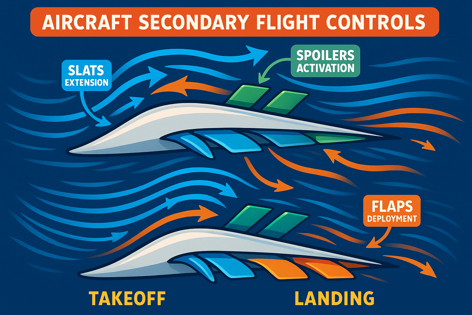 Secondary Flight Controls Animation