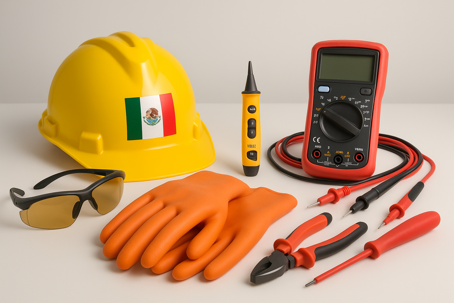 Equipo de protección eléctrica profesional
