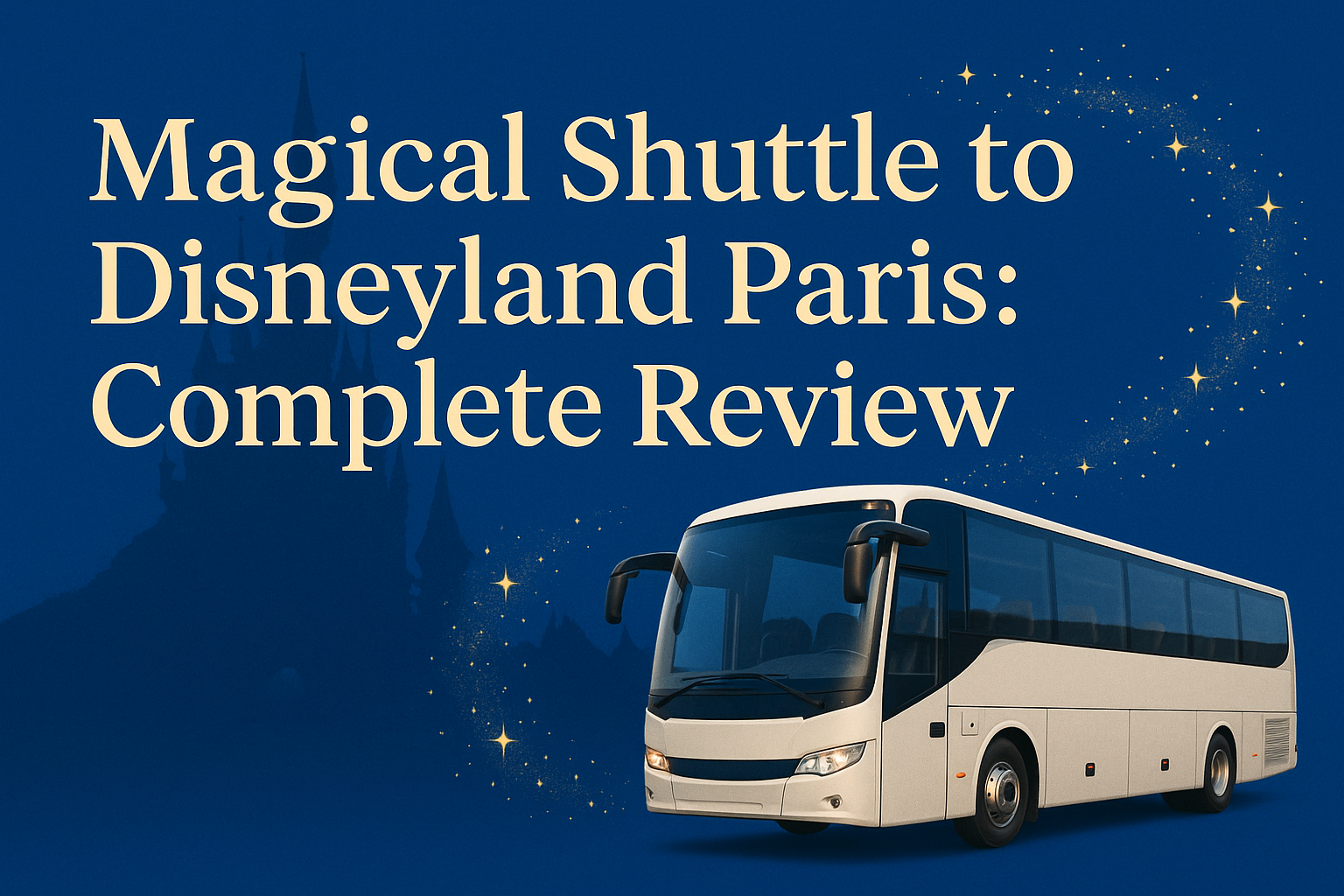 Magical Shuttle Disneyland Paris Complete Review