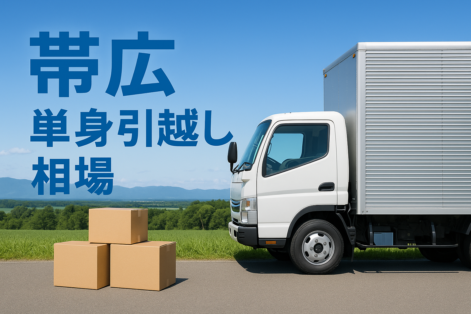 帯広 単身引越し 相場