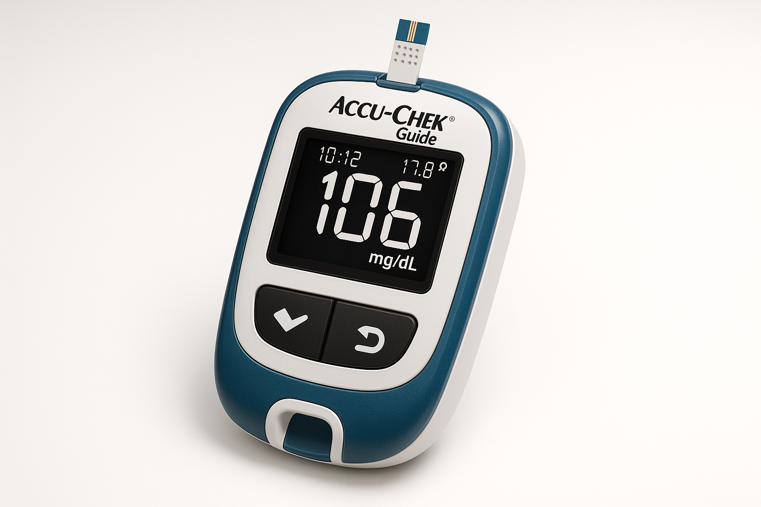 Accu-Chek Guide Glucose Meter Professional Studio Photo