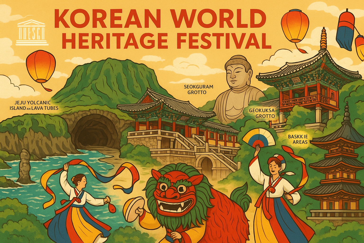2025 세계유산축전 메인 포스터