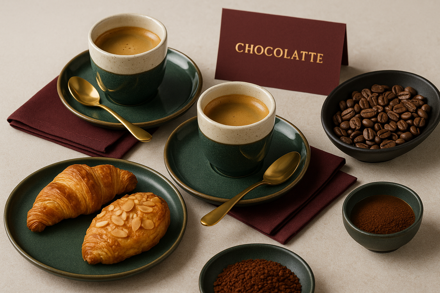 Apresentação premium dos produtos ChocoLatte