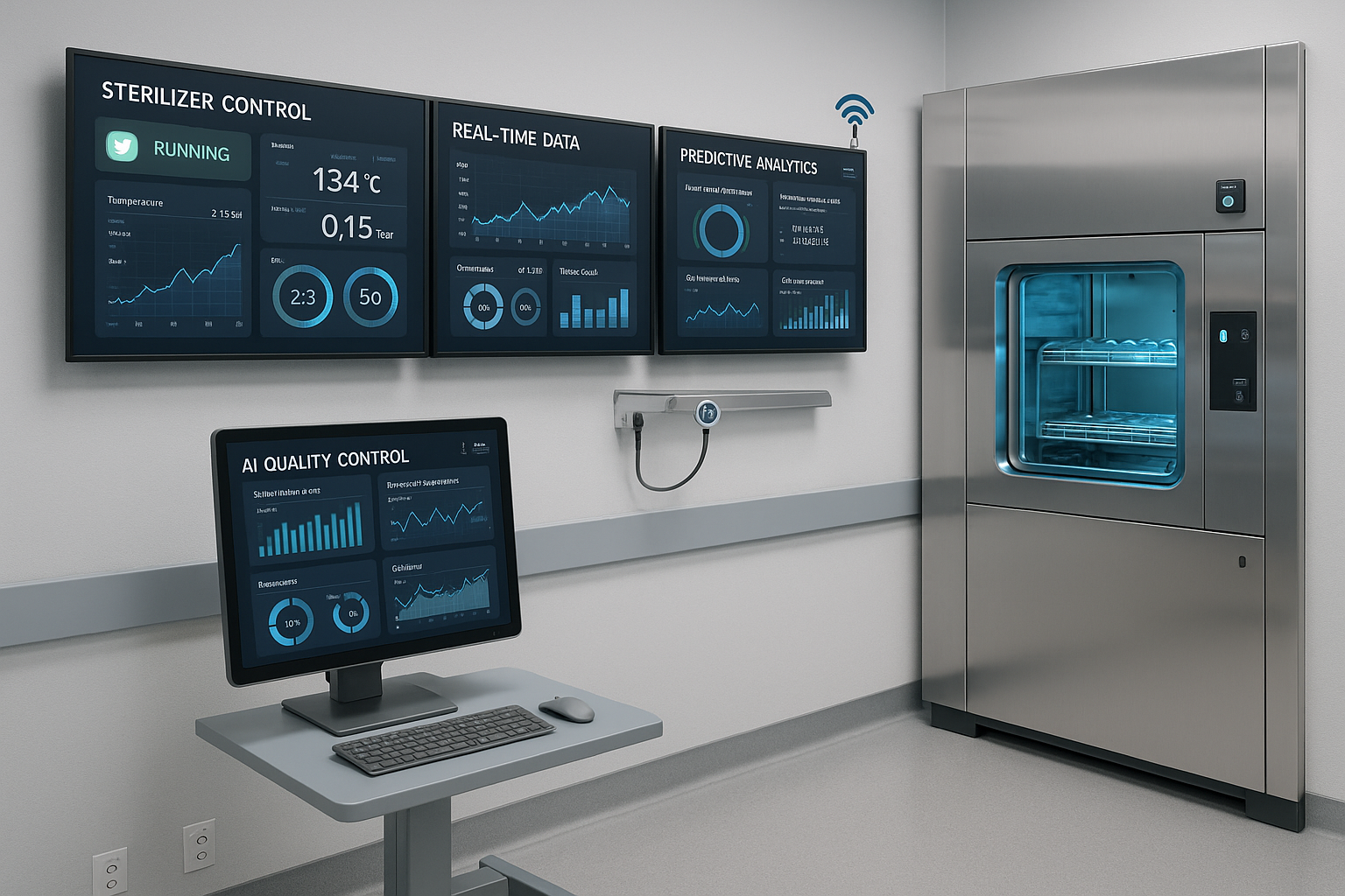 POURQUOI LA STÉRILISATION NE FONCTIONNE PAS 10 SYSTÈMES DE SURVEILLANCE AVANCÉS AVEC IA ET TECHNOLOGIES NUMÉRIQUES POUR AMÉLIORER LA STÉRILISATION