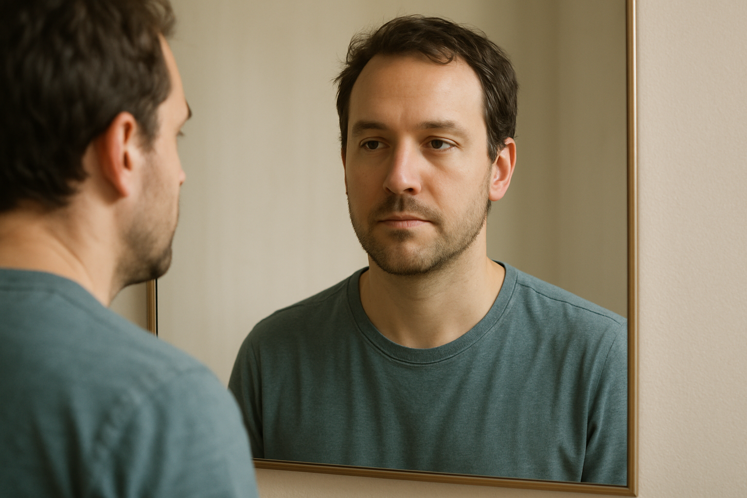 Clear, accepting self-reflection