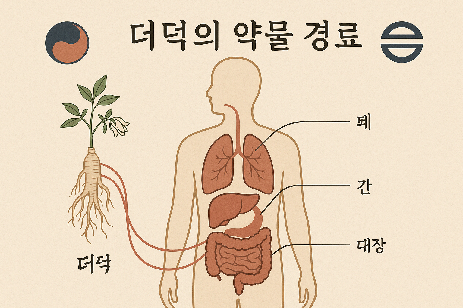 더덕의 한의학적 귀경도