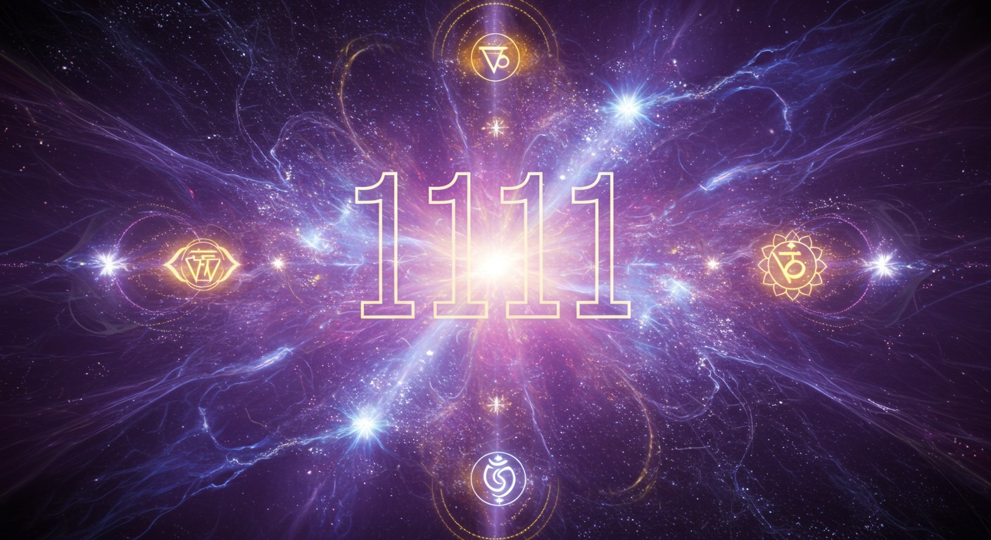 Energy visualization of Angel Number 1111