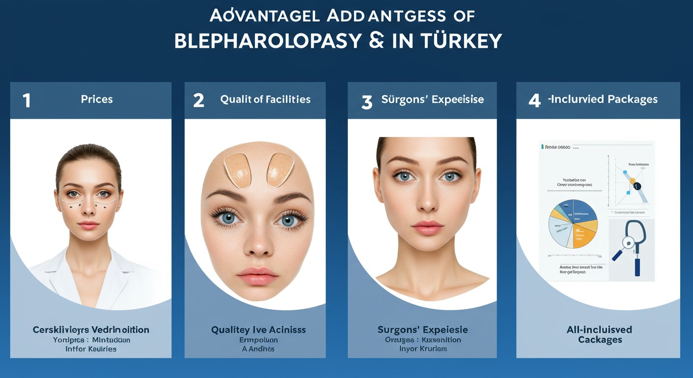 Ventajas de la blefaroplastia en Turquía vs otros países