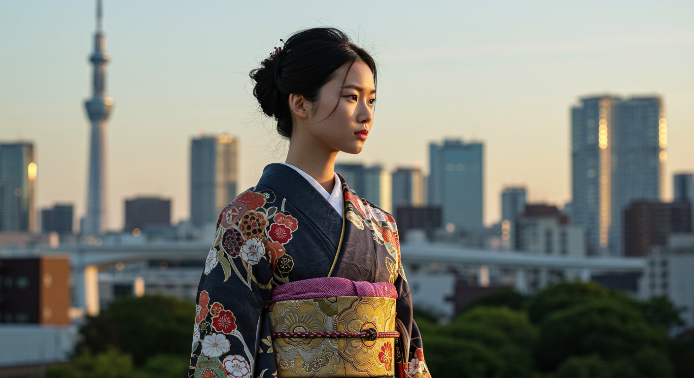 Japanese Modern Kimono