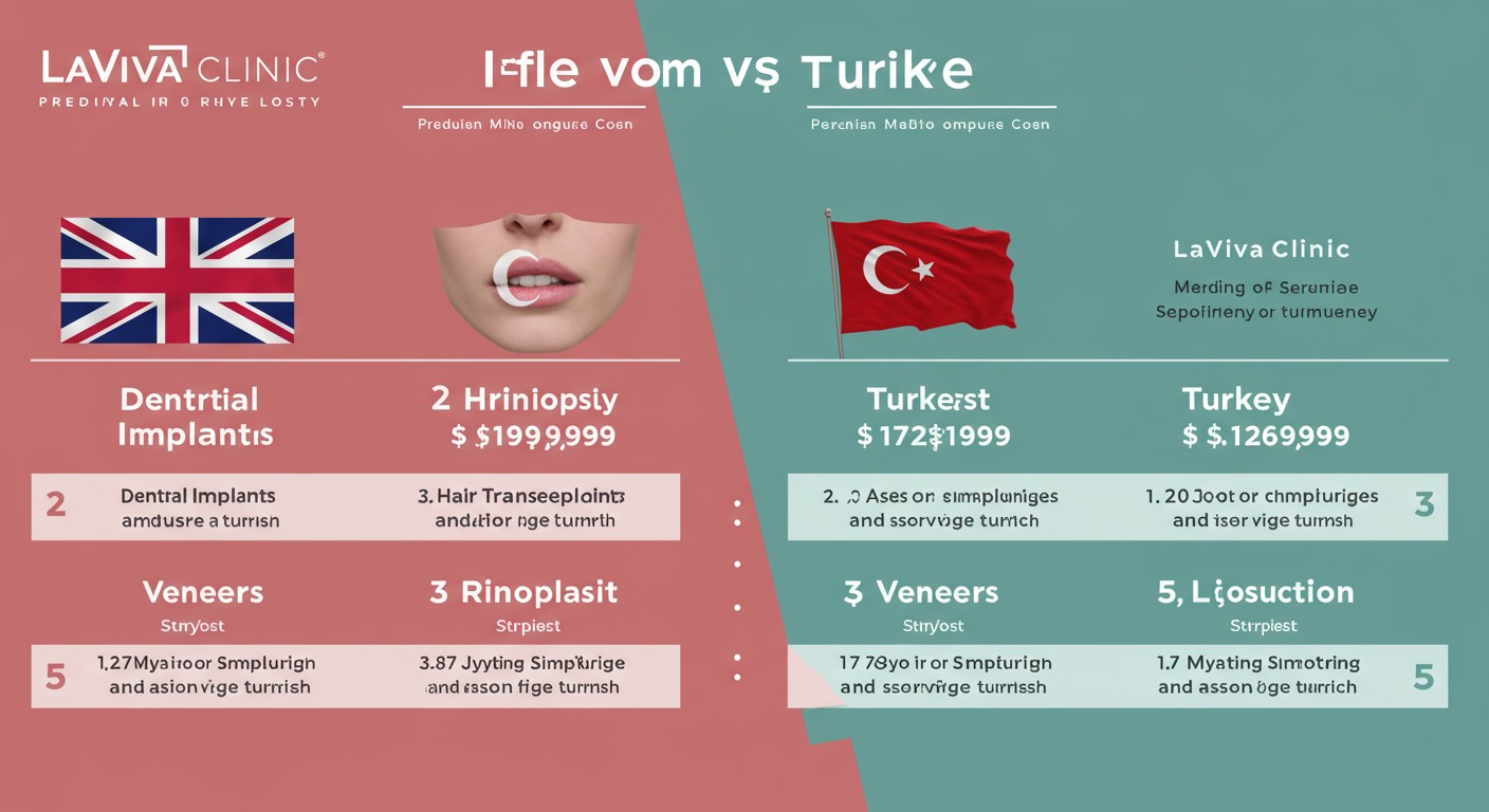 UK vs Turkey Medical Procedure Costs