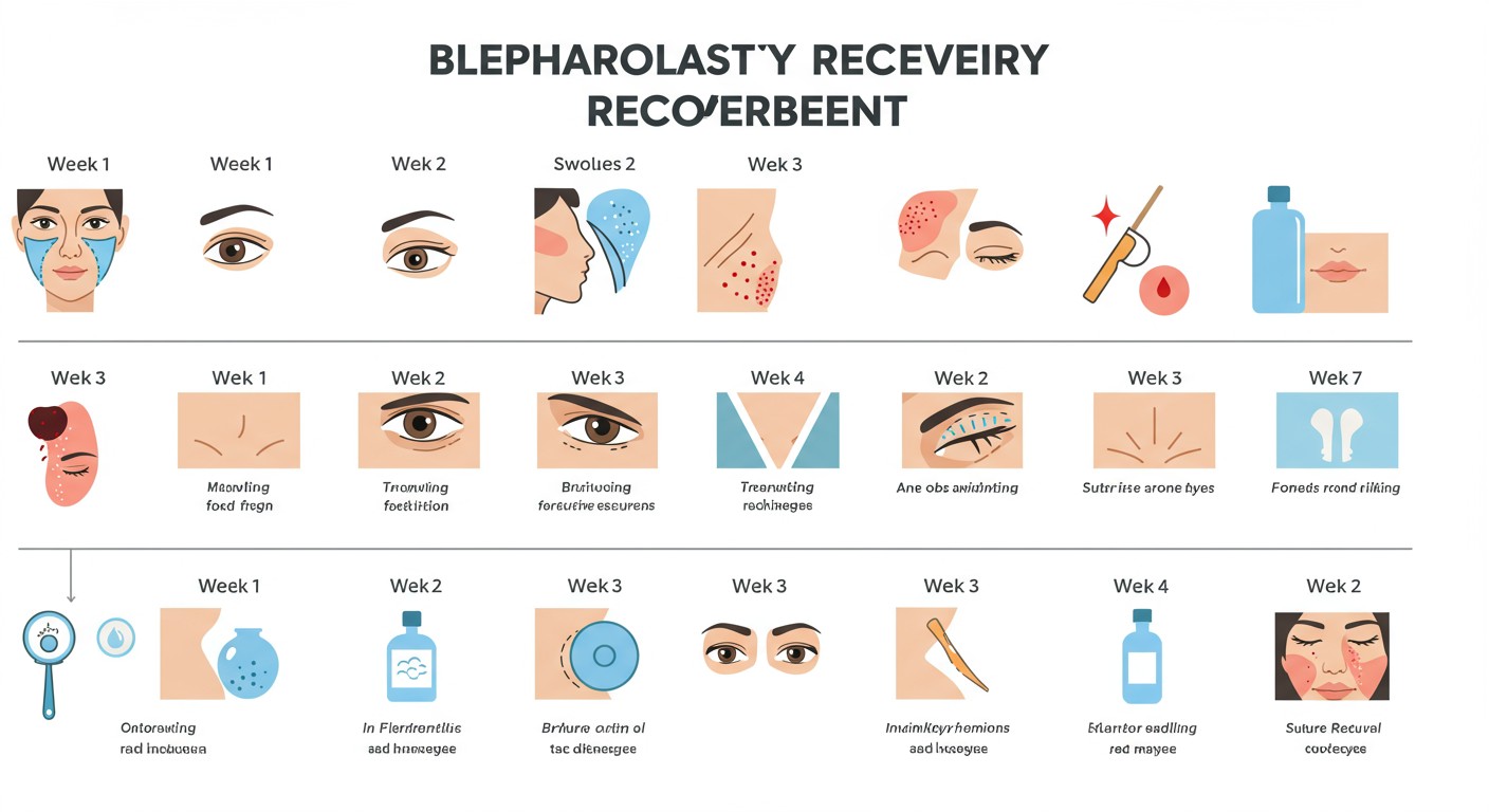 Blepharoplasty Recovery Timeline