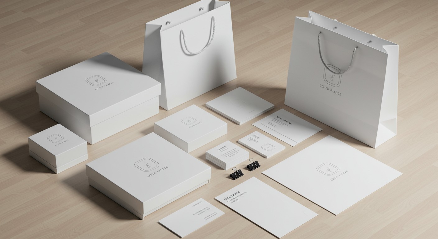 Luxury fashion brand identity