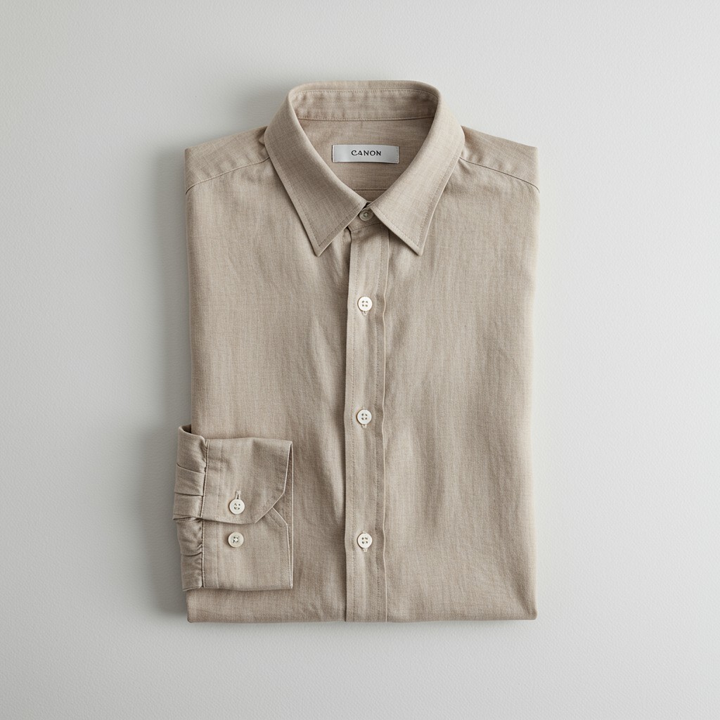 Beige Linen Shirt