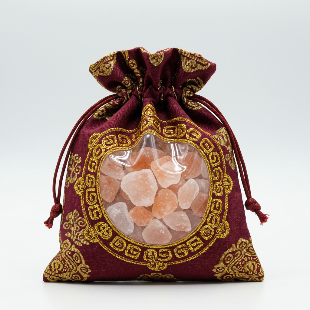 Buddhist Spiritual Salt Pouch