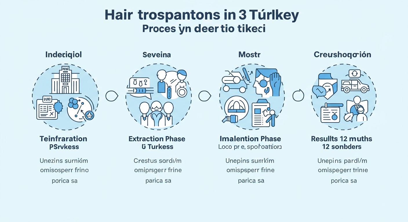 Proceso de implante capilar en Turquía: consulta inicial, extracción, implantación y resultados