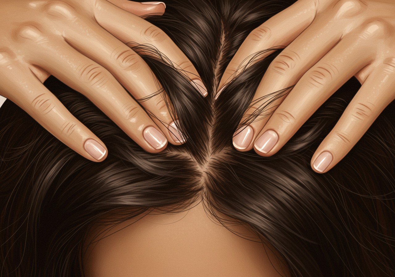 Scalp Oiling Technique