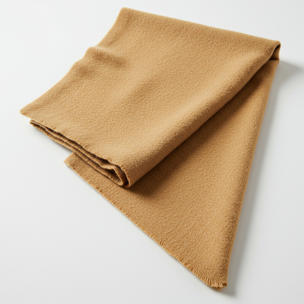 Camel Cashmere Scarf