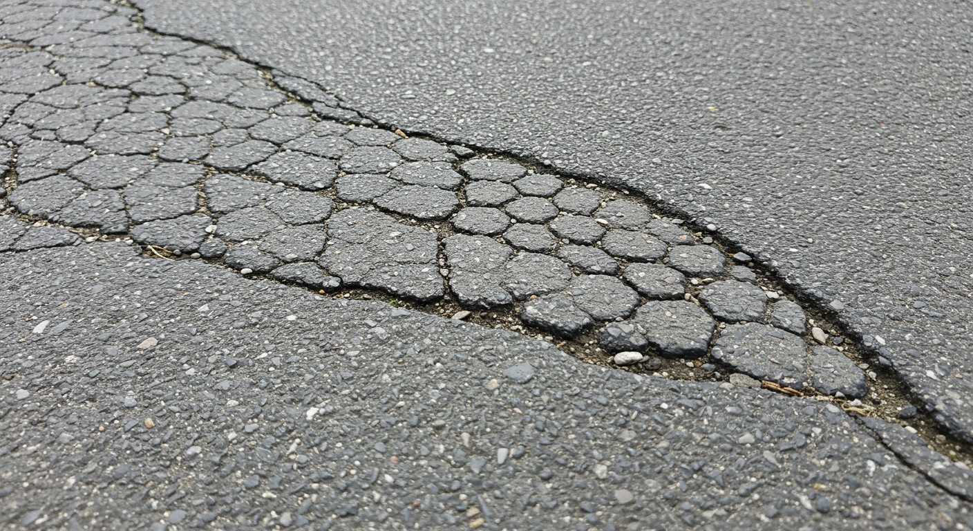 道路のひび割れの種類