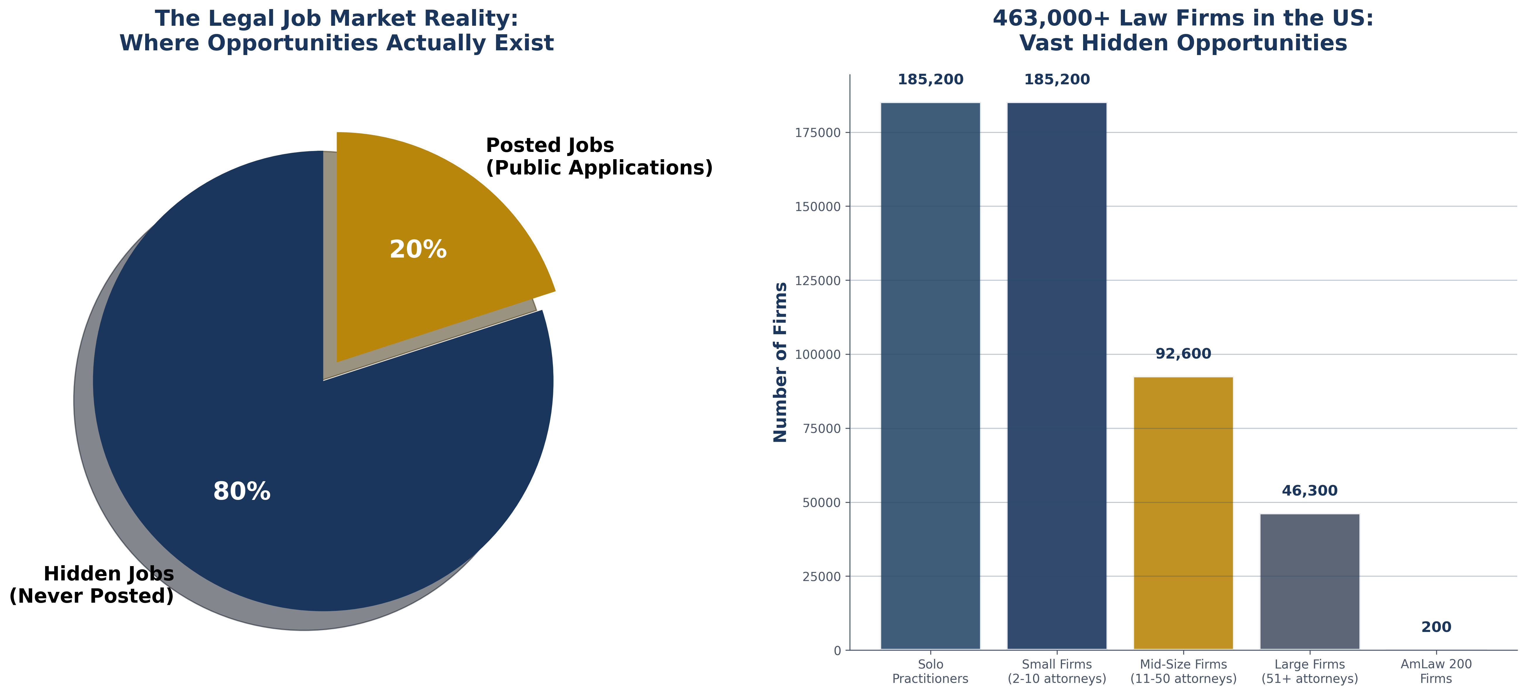 Legal Job Market Reality and Firm Distribution