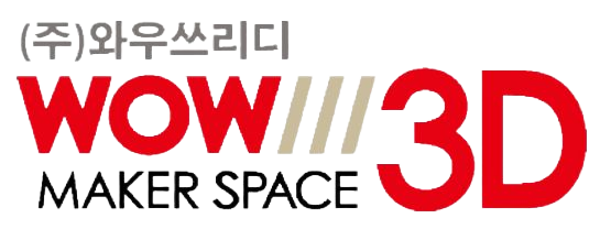 와우쓰리디 로고