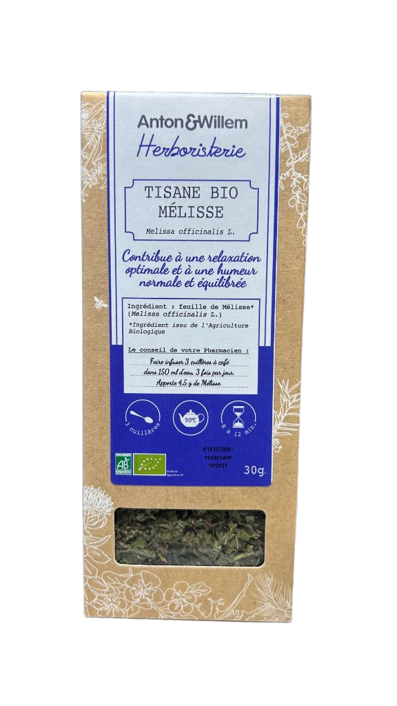 Tisane Bio Mélisse Anton & Willem