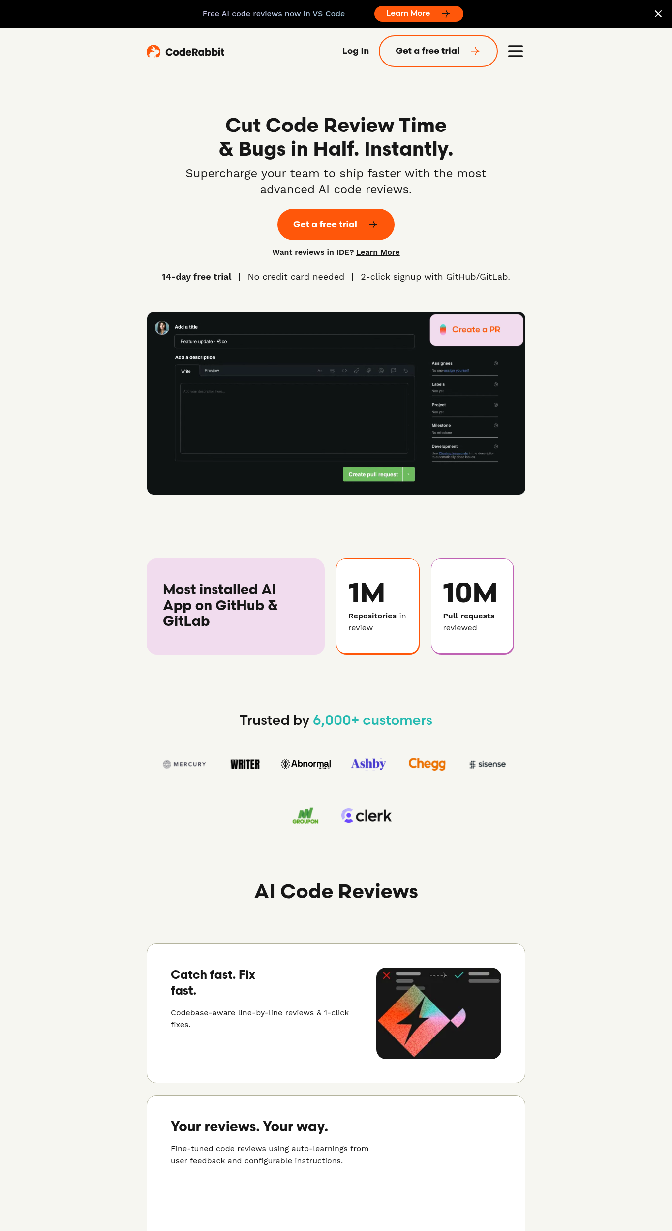 CodeRabbit Screenshot