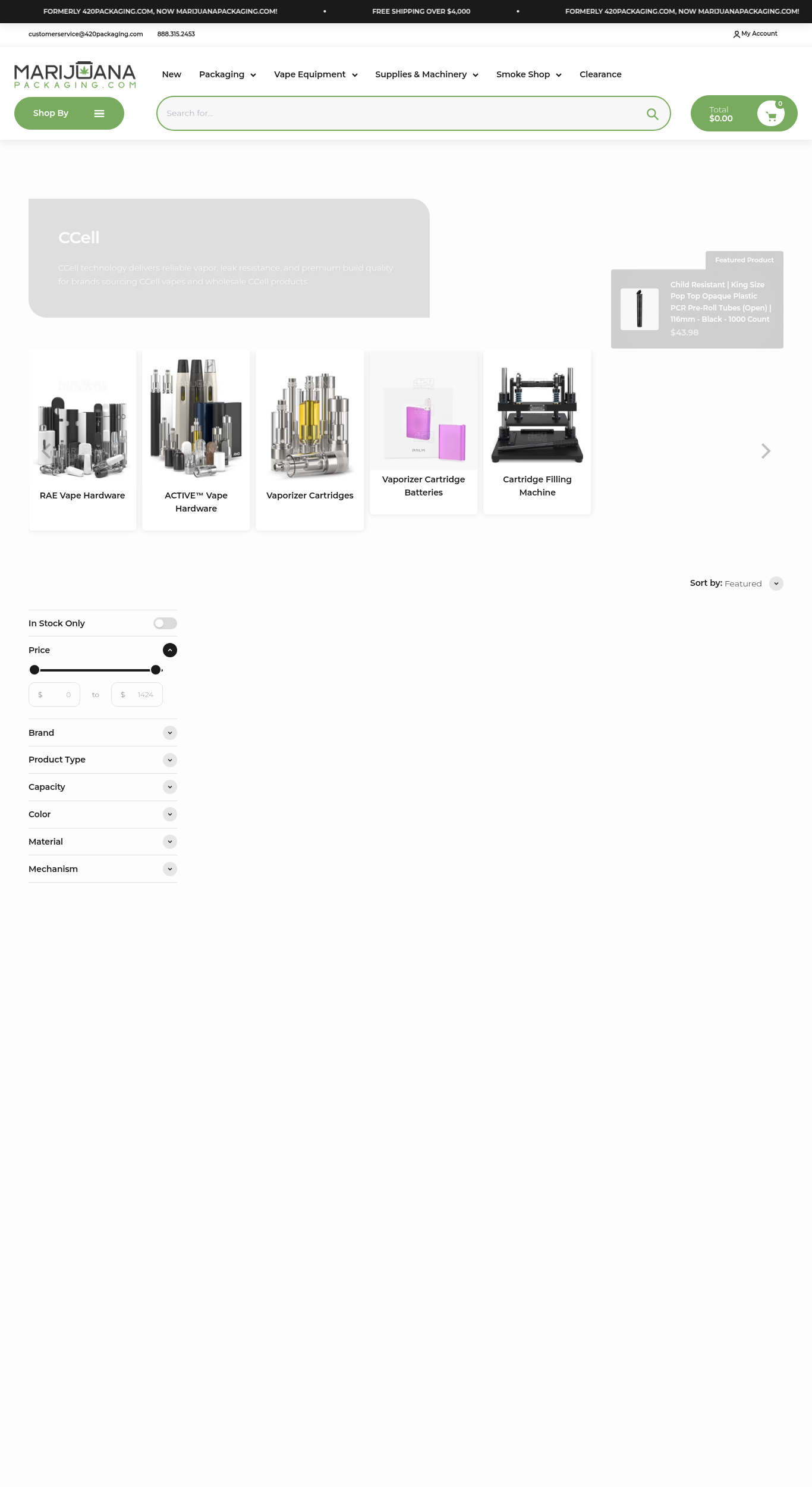 newEmpty CCELL Cartridges (2025): US Buyer's Guide with Pricing, Authenticity & How-Toed a e fe f f a e e