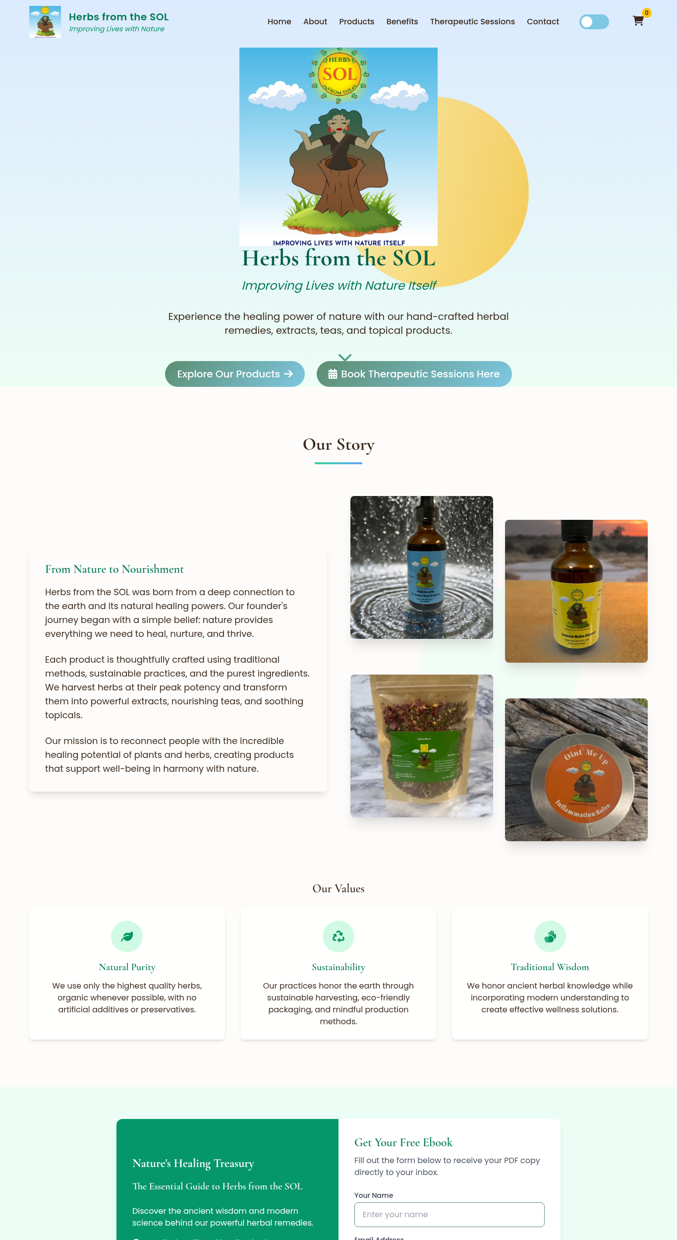 Herbs from the SOL Website