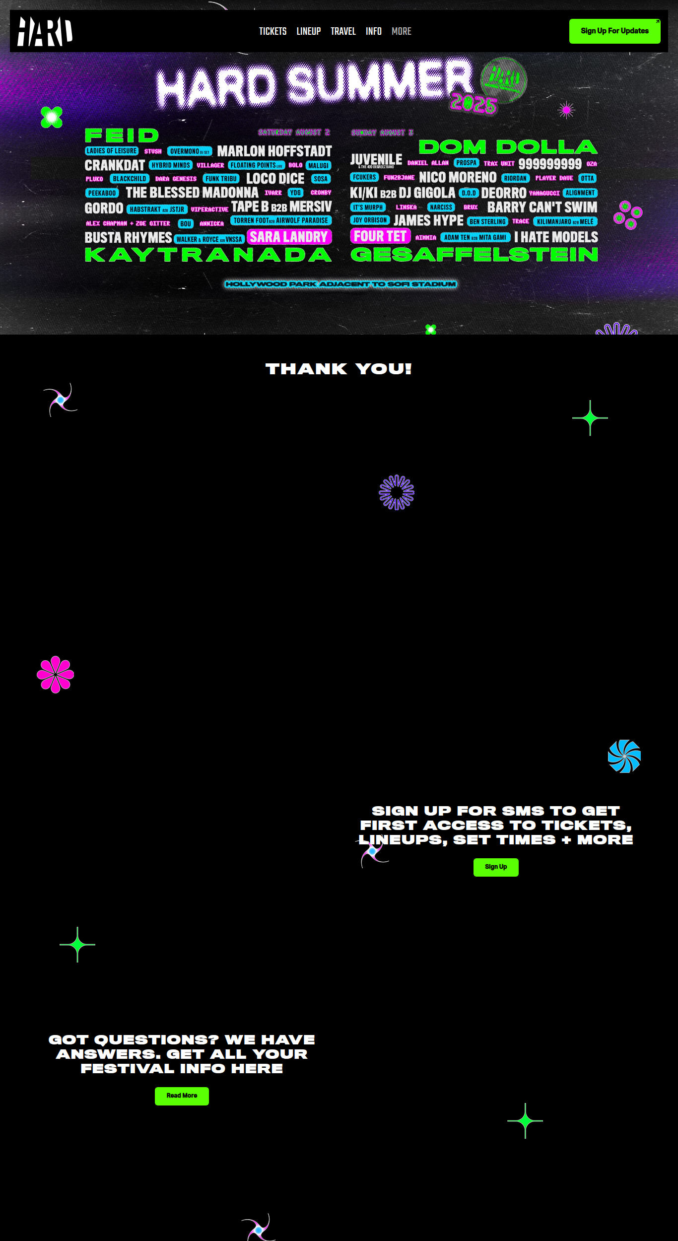 Hard Summer Homepage