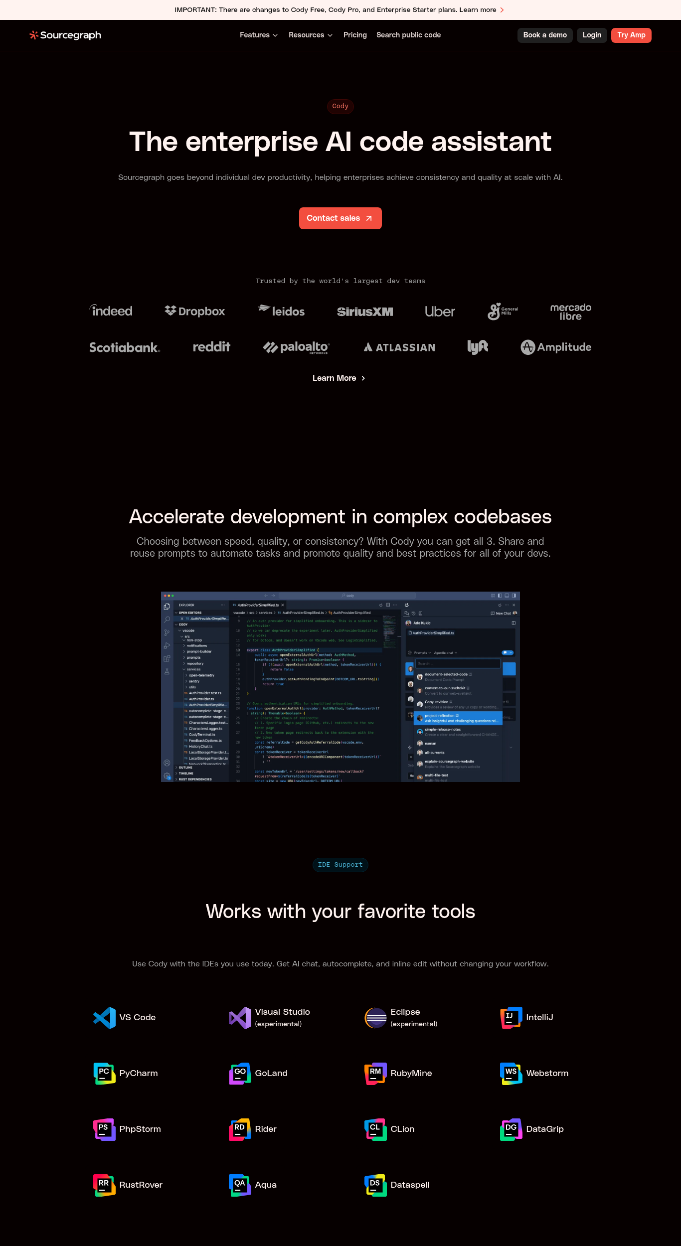 Sourcegraph Cody Screenshot